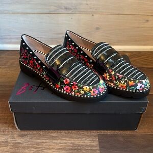 Betsey Johnson Darian Ditsy Floral Loafers-NWT!!